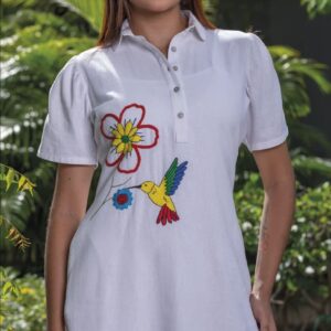 367 Vestido Marfil Nectar de la vida