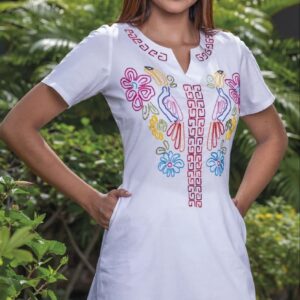 Vestido Blanco Vibracion Natural